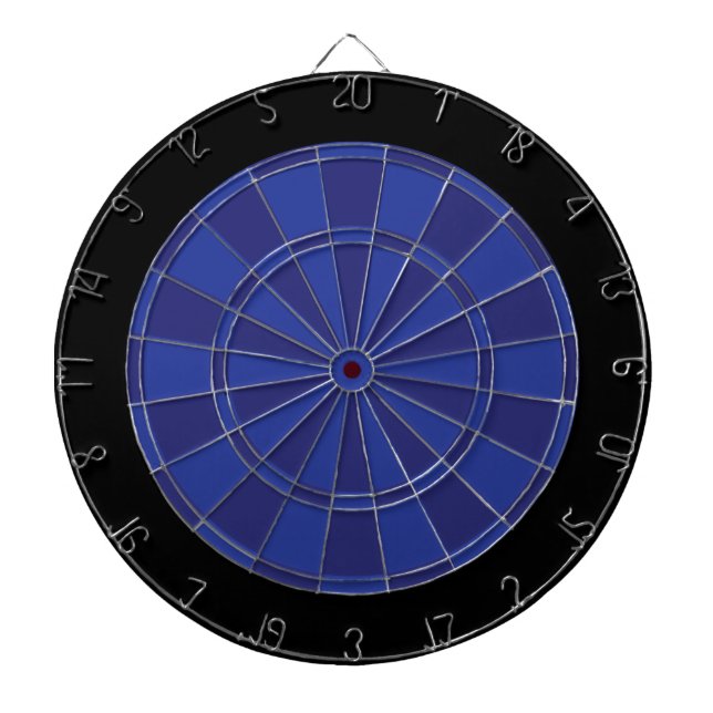 Tablero De Dardos Dart Board: Real Azul, Marinho E Preto (Frente)