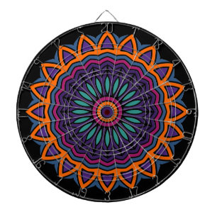 Tablero De Dardos DART Mandala - Flor