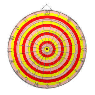 Tablero De Dardos Dartboard colorido dos círculos concêntricos