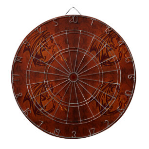 Tablero De Dardos Dartboard da gaiola do metal do dragão