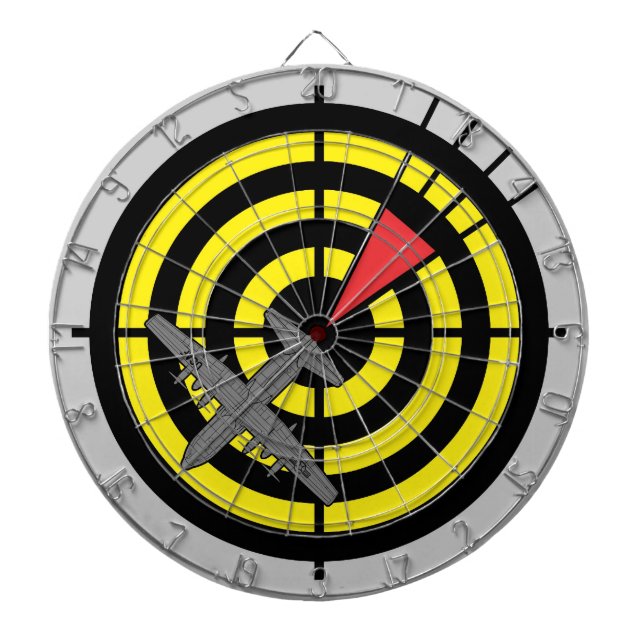 Tablero De Dardos Dartboard de C-130 WIC (Frente)