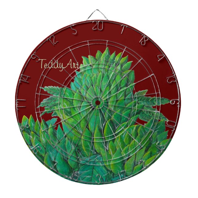 Tablero De Dardos Dartboard de CannaBliss pelo ©TeddyArt (Frente)