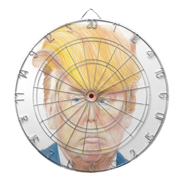 Tablero De Dardos Dartboard de Donald Trump (Frente)