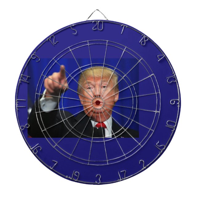 Tablero De Dardos Dartboard de Donald Trump (Frente)