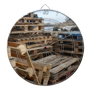 Tablero De Dardos Dartboard de madeira das páletes
