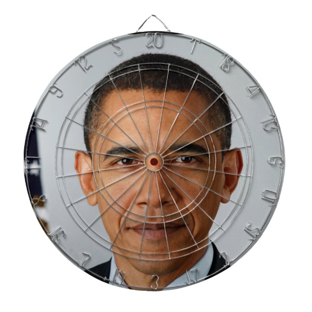 Tablero De Dardos Dartboard de Obama (Frente)