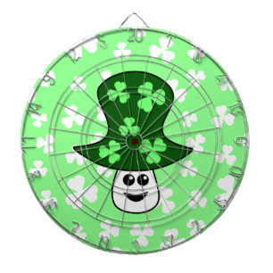 Tablero De Dardos Dartboard do cogumelo de St Patrick