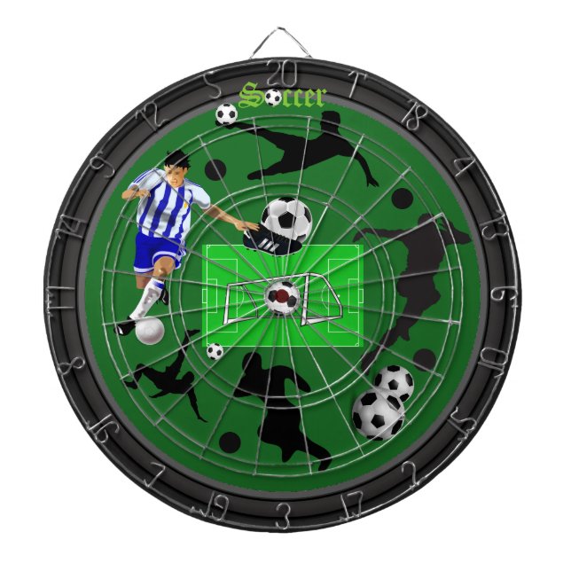 Tablero De Dardos Dartboard do futebol (futebol) (Frente)