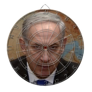 Tablero De Dardos dartboard oficial de Benjamin Netanyahu