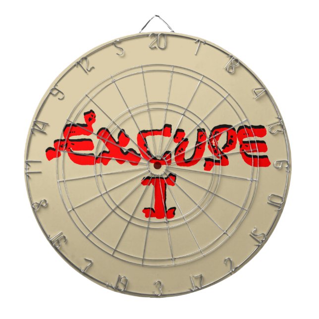 Tablero De Dardos Desculpa mim (Frente)