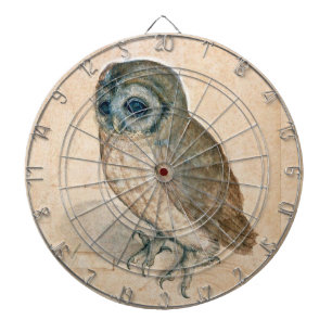 TABLERO DE DARDOS DESENHOS DE ANIMAIS DE RENAÍSCIA/OWL