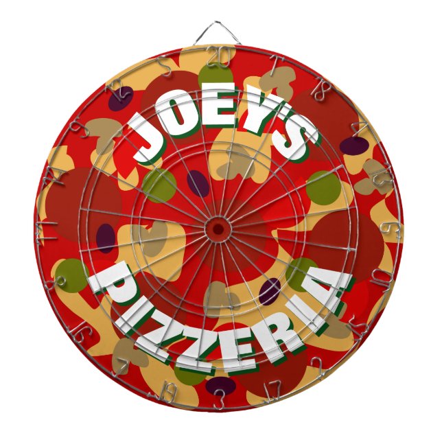 Tablero De Dardos Design de prancheta de pizza de pepperoni personal (Frente)
