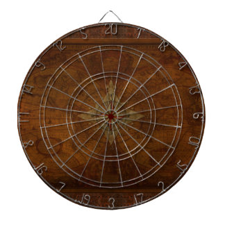 Tablero De Dardos Design de Rosa de Mapa e Compass do Velho Mundo St