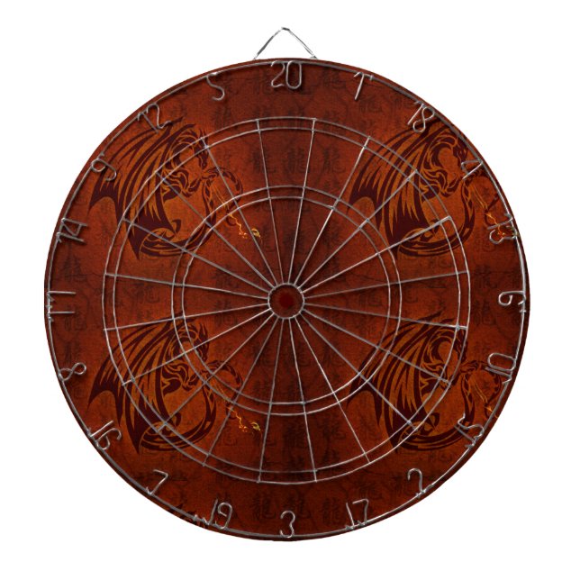 Tablero De Dardos Dragon Metal Cage Dartboard (Frente)