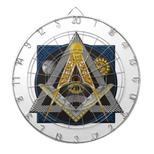 Tablero De Dardos Emblema da maçonaria