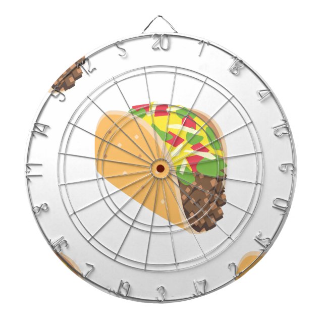 Tablero De Dardos emoji taco (Frente)