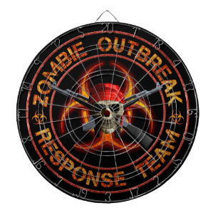 Tablero De Dardos Equipe da resposta do zombi