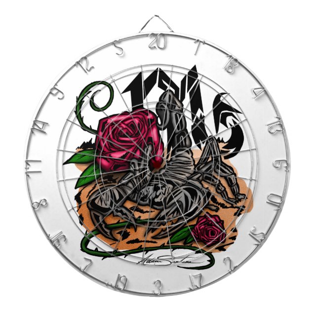 Tablero De Dardos Escorpião - Zodiac (Frente)