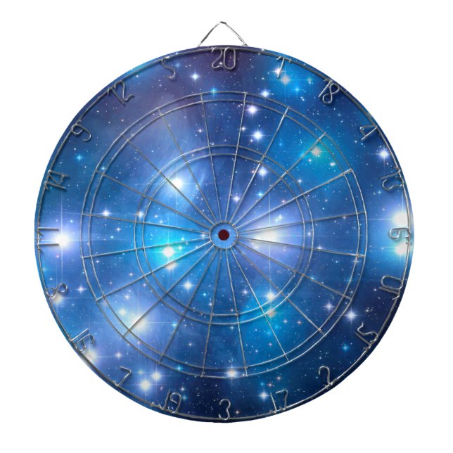 Tablero De Dardos Estrelas do Universo Azul + suas ideias (Frente)
