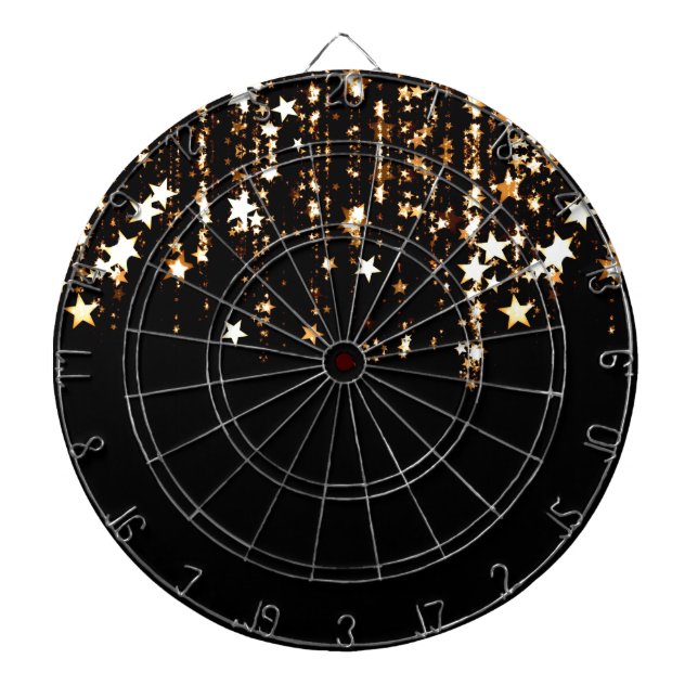 Tablero De Dardos estrelas em queda (Frente)