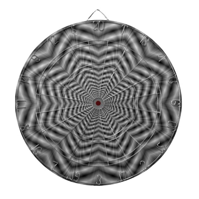 Tablero De Dardos Estrelas no quadro monocromático (Frente)