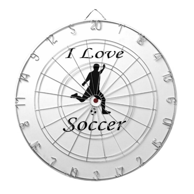 Tablero De Dardos Eu Amo Futebol (Frente)
