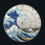 Tablero De Dardos Excelente Wave Off Kanagawa Hokusai Japonês Belas<br><div class="desc">A Onda de Excelente, ou A Onda, ou A Onda de Excelente de Kanagawa 葛 飾 斎"神 奈 川 沖 浪36 Views do Monte Fuji 北 A Onda de Excelente de Kanagawa é um famoso impressão de bloco de madeira do artista japonês Hokusai. Foi publicado em 1832 (Período Edo) como...</div>