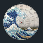 Tablero De Dardos Excelente Wave Off Kanagawa Hokusai Japonês Belas<br><div class="desc">A Onda de Excelente, ou A Onda, ou A Onda de Excelente de Kanagawa 葛 飾 斎"神 奈 川 沖 浪36 Views do Monte Fuji 北 A Onda de Excelente de Kanagawa é um famoso impressão de bloco de madeira do artista japonês Hokusai. Foi publicado em 1832 (Período Edo) como...</div>
