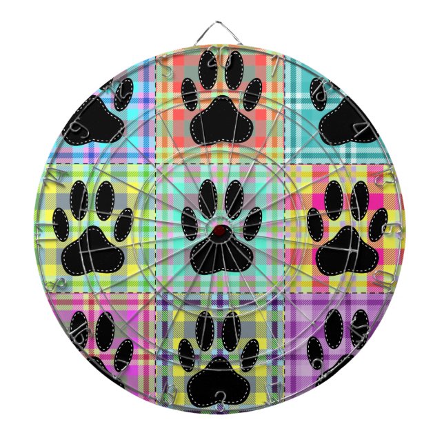 Tablero De Dardos Filtro de Pata de Cães (Frente)