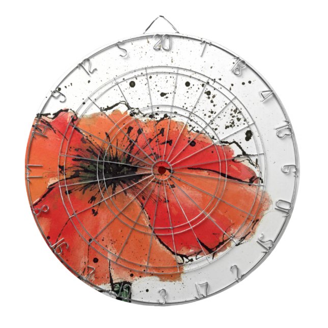 Tablero De Dardos Flor na flor completa (Frente)