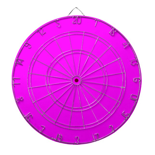 Tablero De Dardos Fuchsia Violet (Frente)