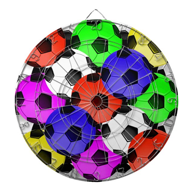 Tablero De Dardos Futebol americano multicolorido (Frente)