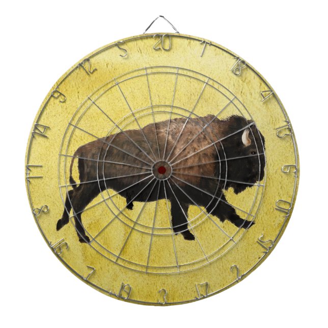Tablero De Dardos Galloping Bison (Frente)