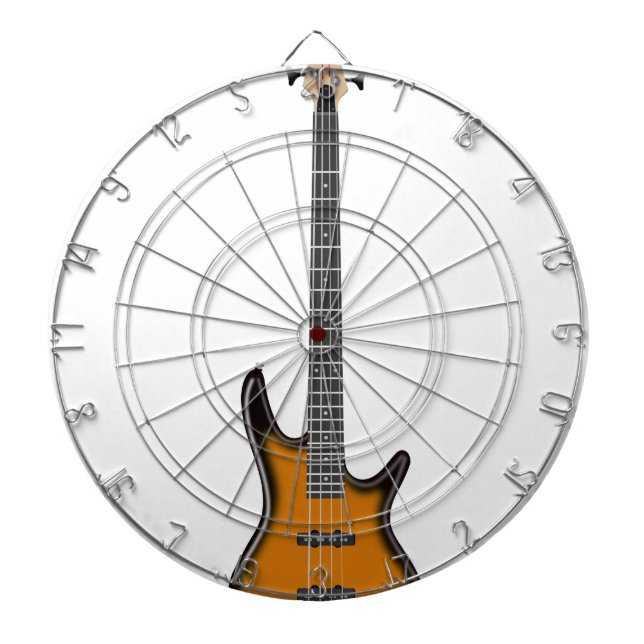 Tablero De Dardos Guitarra Elétrica (Frente)