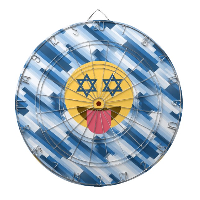 Tablero De Dardos hanukkah chanukkah emoji (Frente)