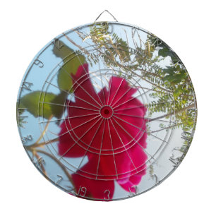 Tablero De Dardos Heavenly Bloom: Um Rosa Contra o Céu