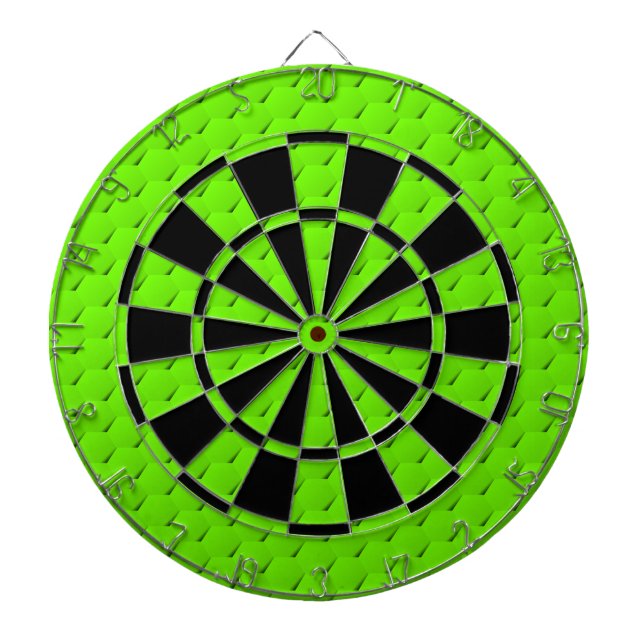 Tablero De Dardos Hexágono verde (Frente)