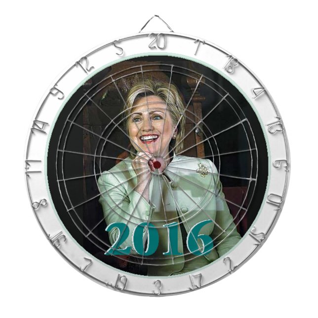 Tablero De Dardos Hillary 2016 (Frente)