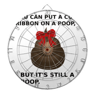 Tablero De Dardos Hillary Poop