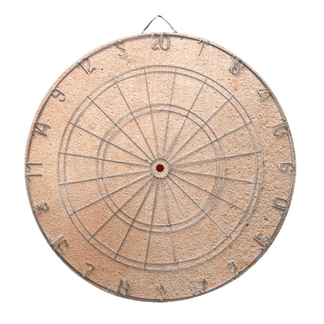 Tablero De Dardos Impressão concreto cor-de-rosa (Frente)