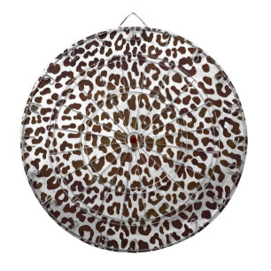 Tablero De Dardos Impressão de Chocolate Leopardo
