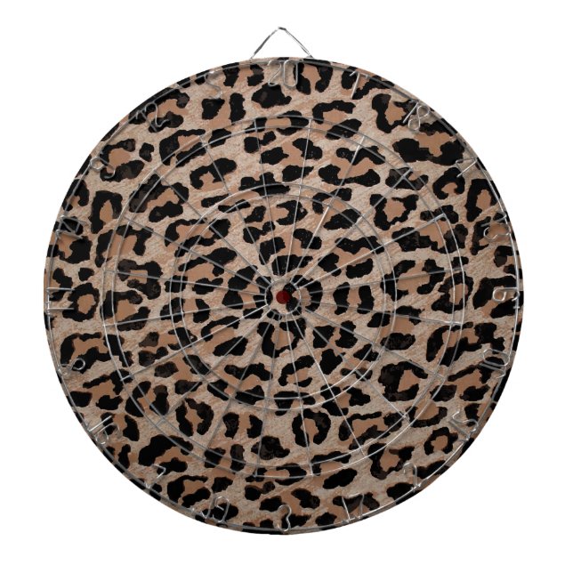 Tablero De Dardos impressão-leopardo-de-chita (Frente)