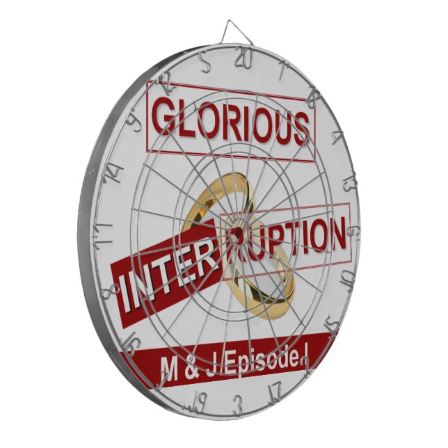 Tablero De Dardos Interrupção Gloriosa: Um Ouro Começando (Frente Esquerda)
