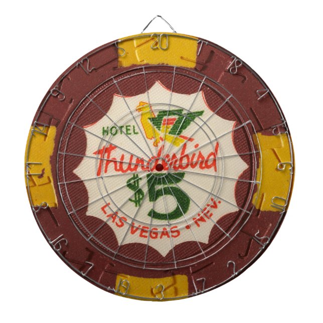 Tablero De Dardos Jogo da microplaqueta de póquer do casino de Las (Frente)