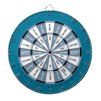 Tablero De Dardos Jogo do bebendo em Azul