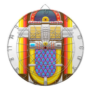 Tablero De Dardos jukebox antiquada