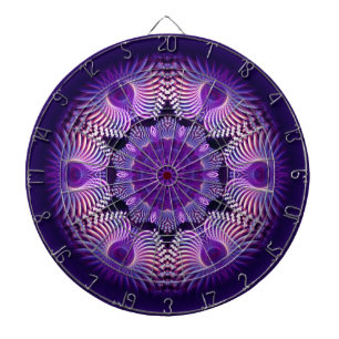 Tablero De Dardos Kaleidoscópio Apophysis Flor I