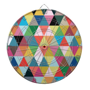 Tablero De Dardos Kaleidoscópio Colorido