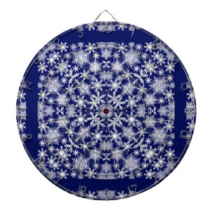 Tablero De Dardos Lace de flocos de neve