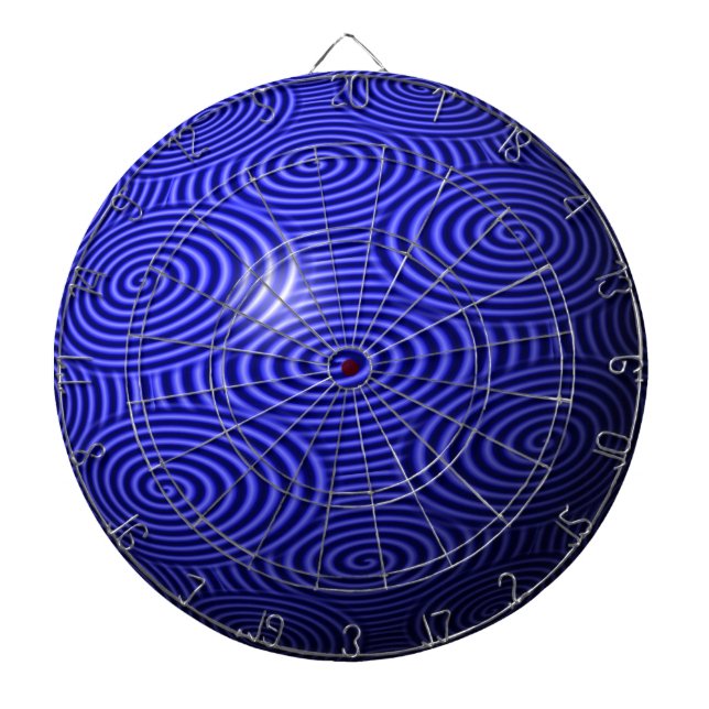 Tablero De Dardos Linha Azul Fina (Frente)